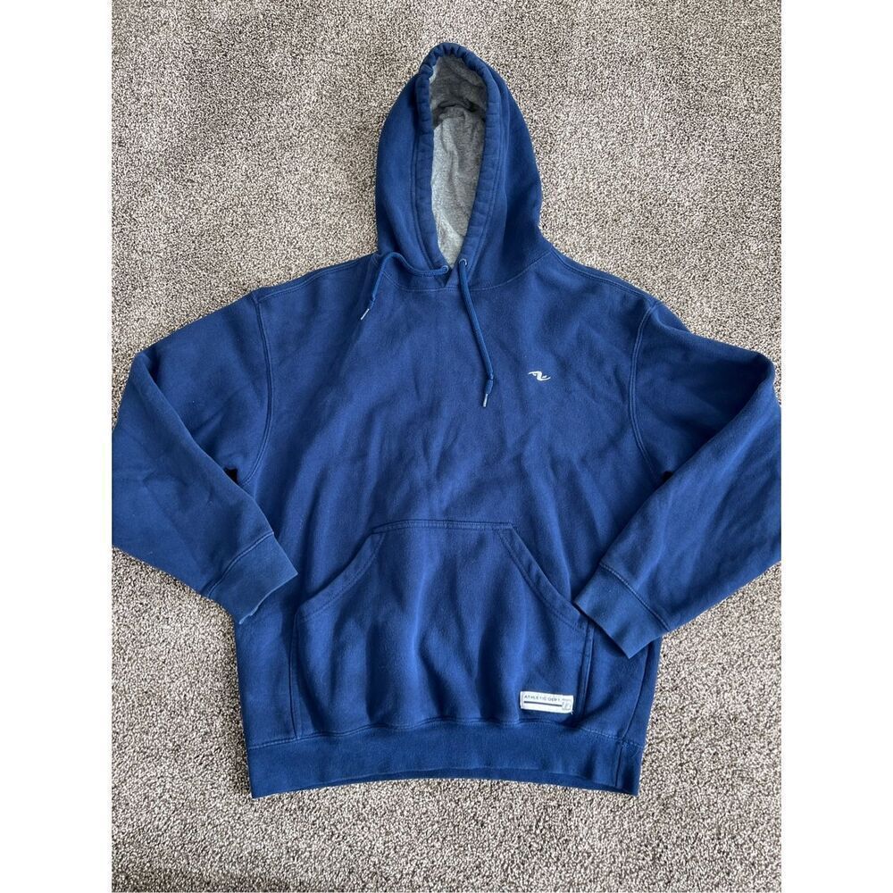Men’s athletic works size medium blue hoodie